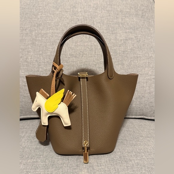 Hermes Handbags - ❌SOLD❌Grey mini bucket bag